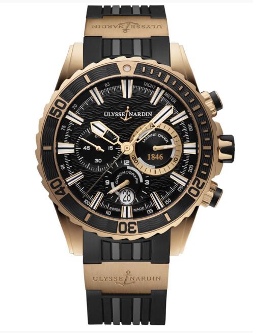 Luxury Fake Ulysse Nardin Diver Chronograph 1502-151-3/92 watch Cheap